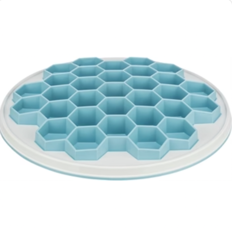Slowfeeding Platehive Kunststoff Grau/Blau 30X30 CM